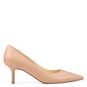 Nine West Blush Pink Leather Arlene Heels